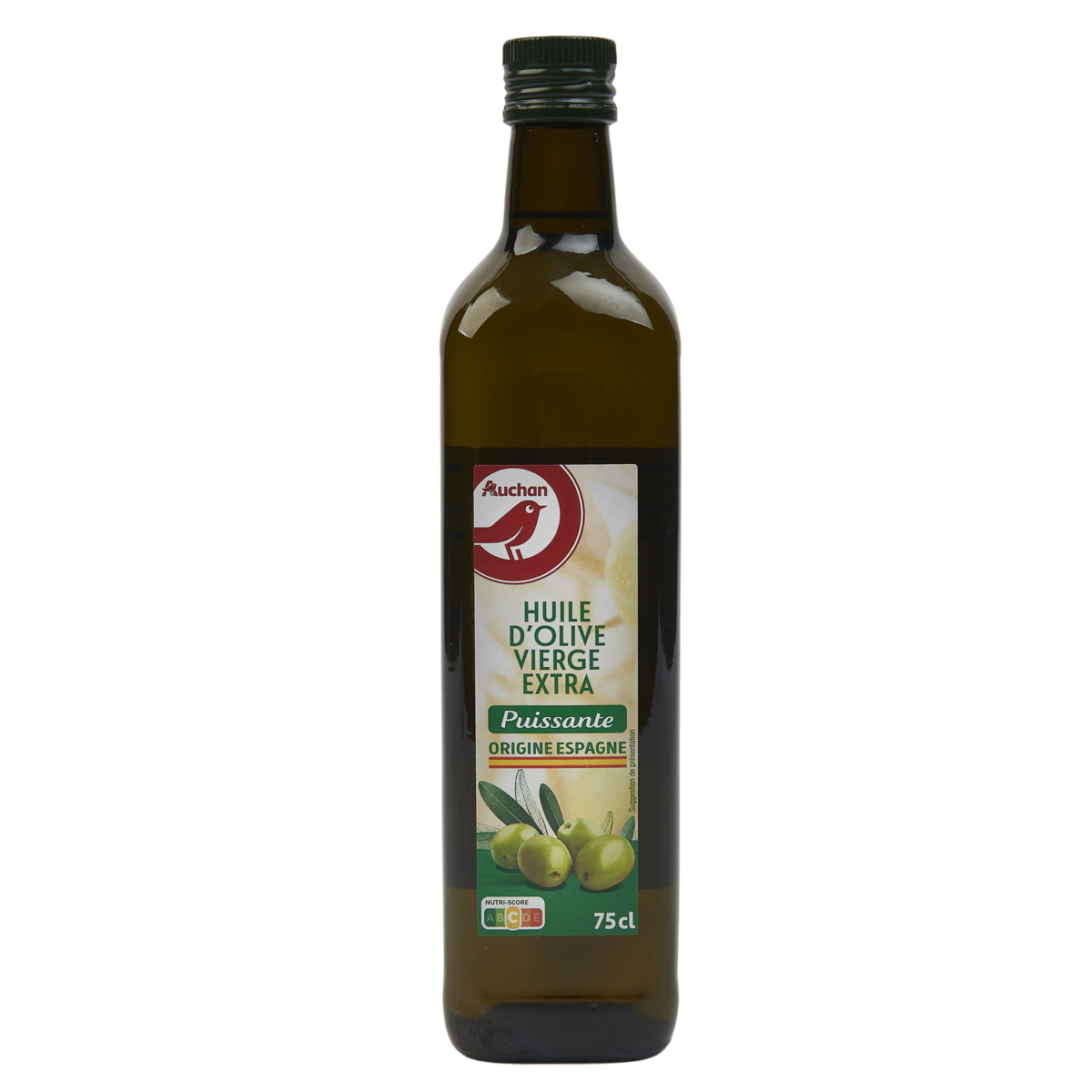 HUILE D'OLIVE PUISSANTE AUCHAN