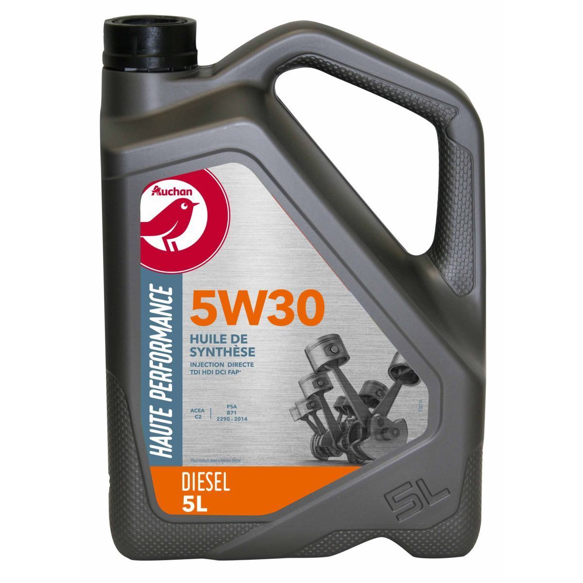 HUILE AUCHAN DIESEL 5W30