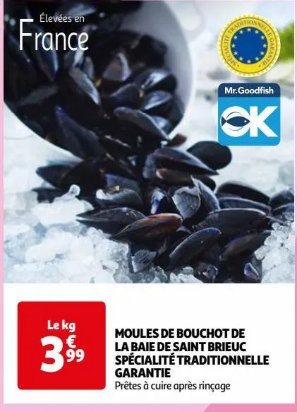 moules de bouchot de la baie de saint brieuc spécialité traditionnelle garantie