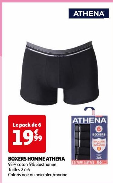 BOXERS HOMME ATHENA