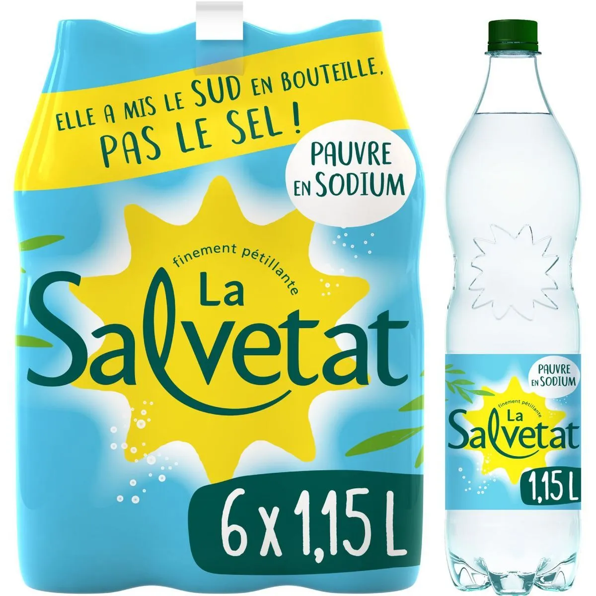 eau minérale gazeuse salvetat