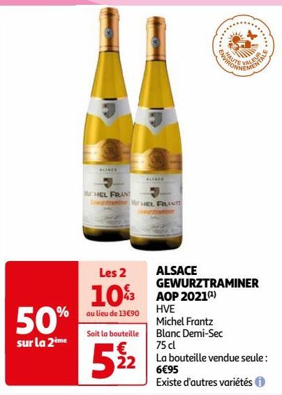 ALSACE GEWURZTRAMINER AOP 2021