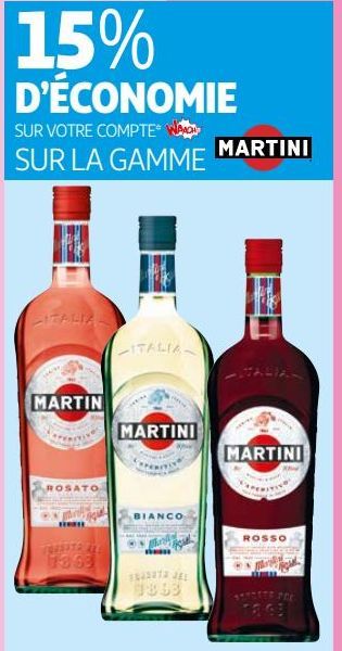 SUR LA GAMME MARTINI