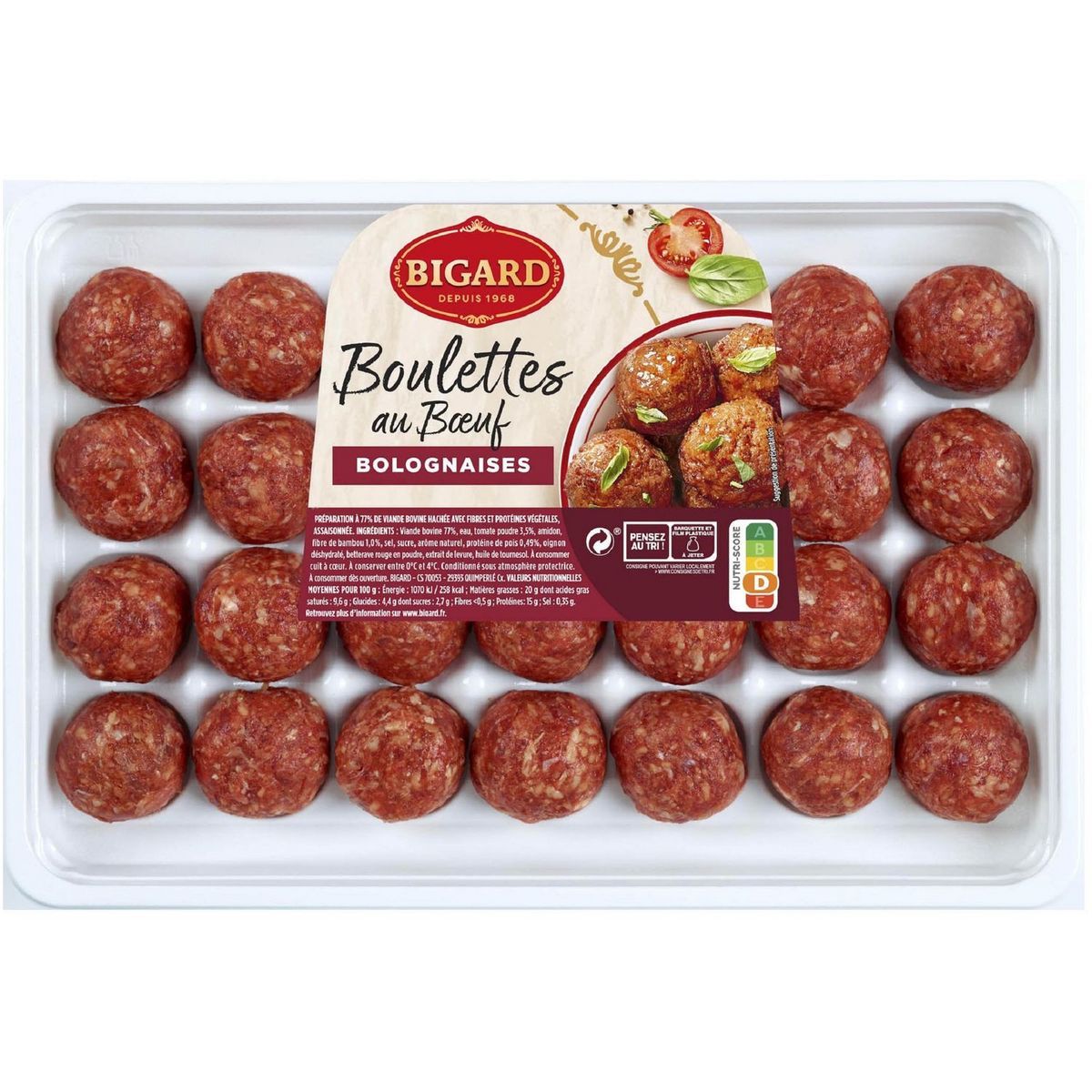 28 BOULETTES À LA PROVENÇALE BIGARD