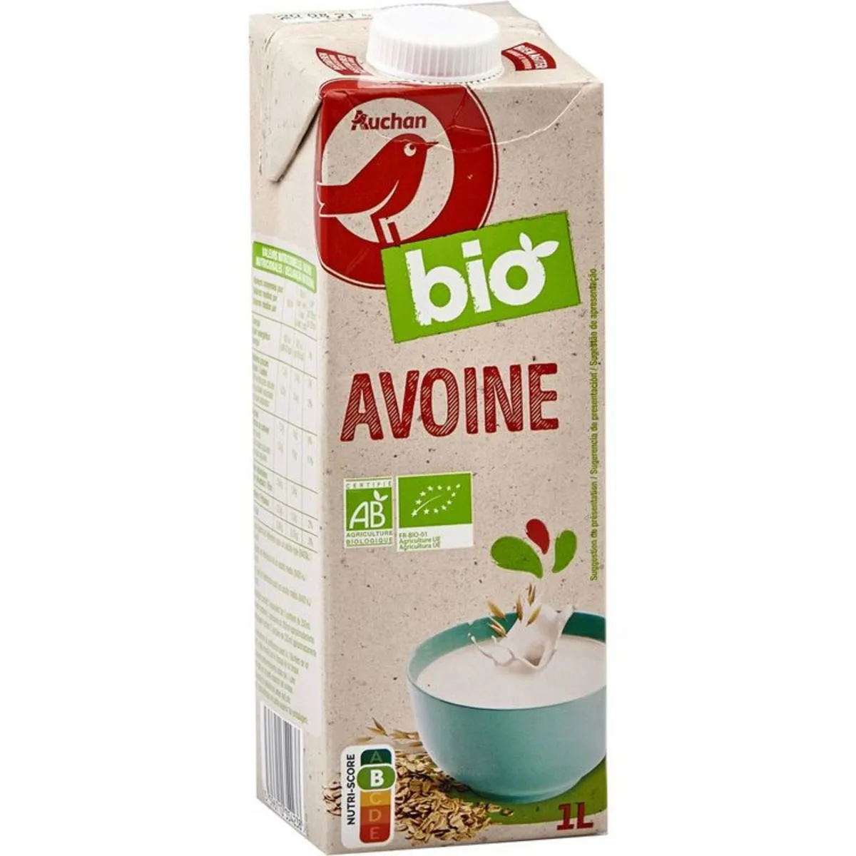 boisson avoine auchan bio