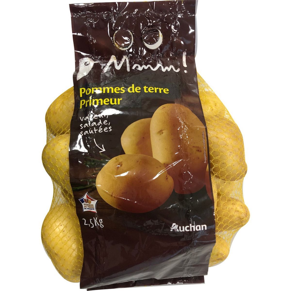 POMMES DE TERRE PRIMEUR AUCHAN