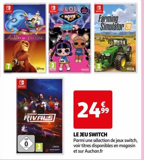 LE JEU SWITCH