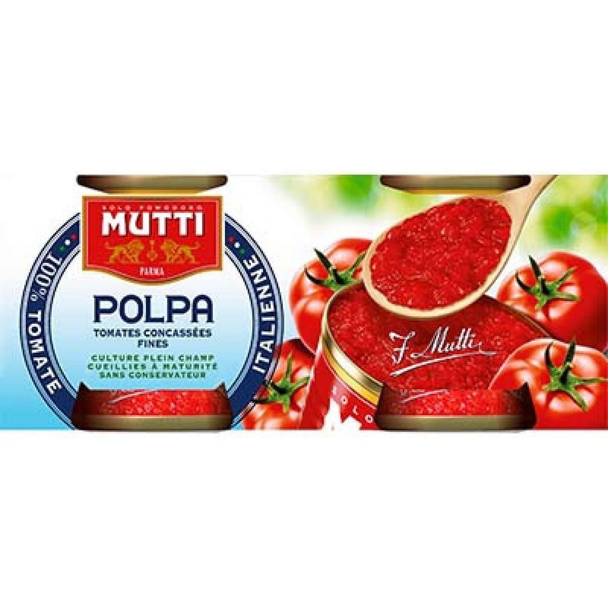 PULPE FINE DE TOMATES MUTTI