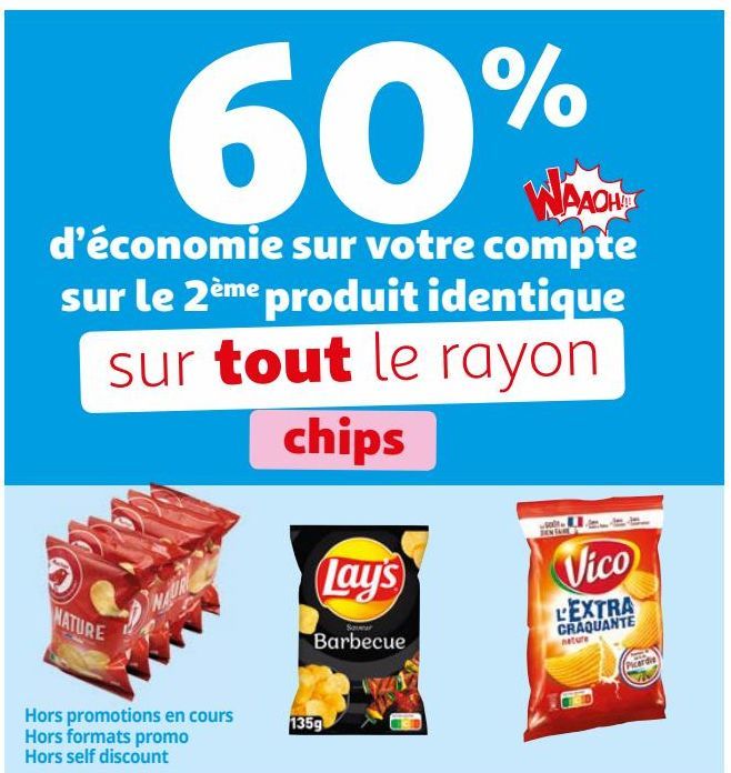 Tout le rayon chips 