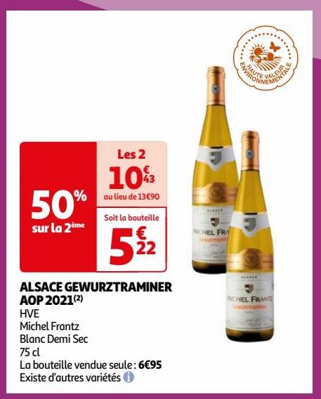 ALSACE GEWURZTRAMINER AOP 2021