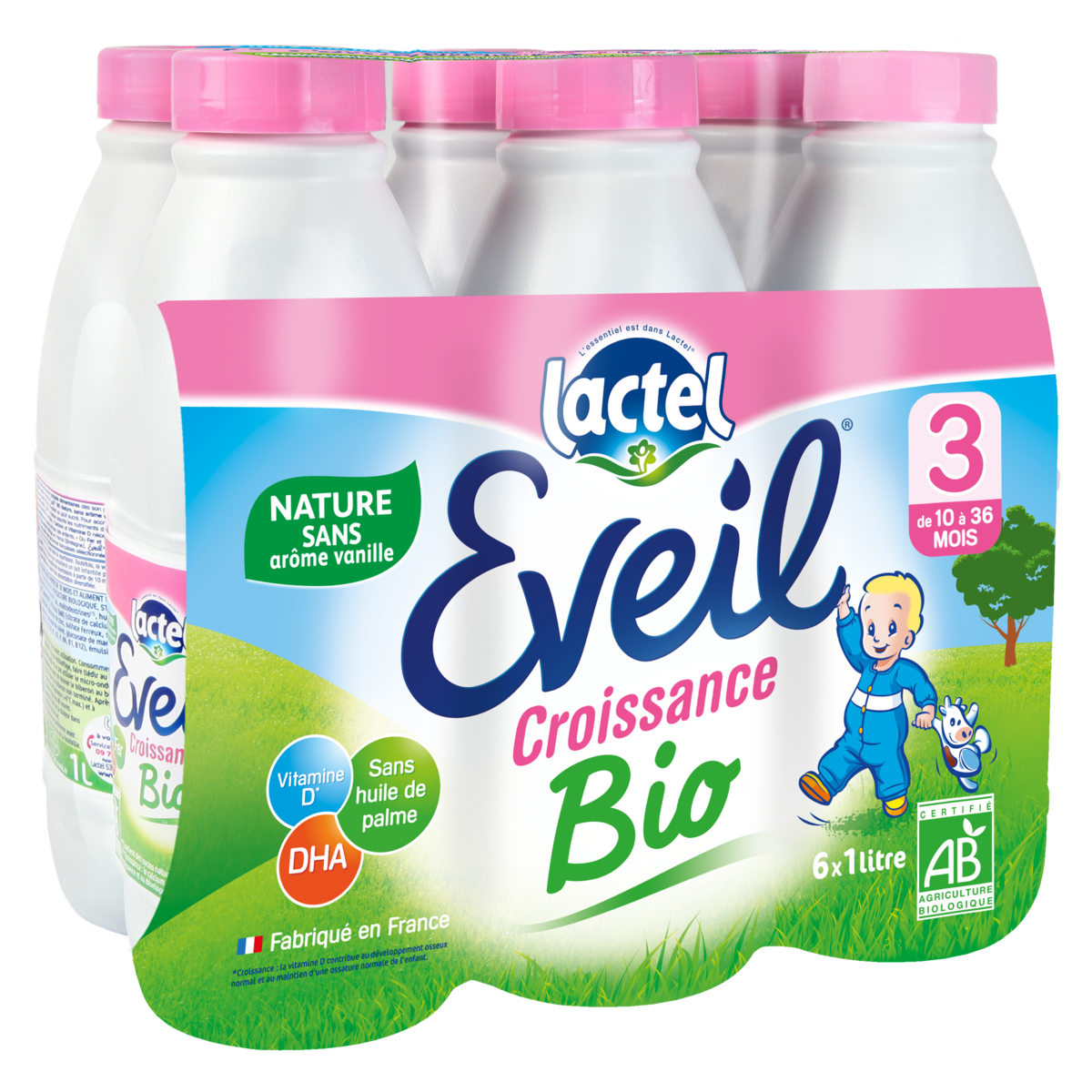 CROISSANCE ÉVEIL LACTEL BIO