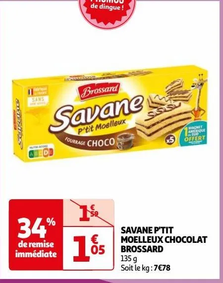 savane p'tit moelleux chocolat brossard