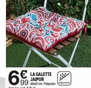 la galette jaipur  99 40cm. polyester 