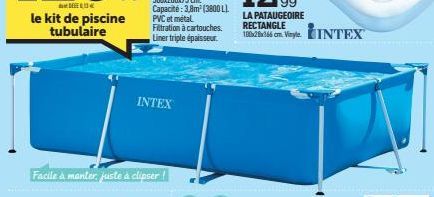 piscine tubulaire Intex