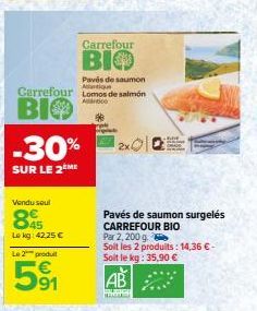 saumon Carrefour