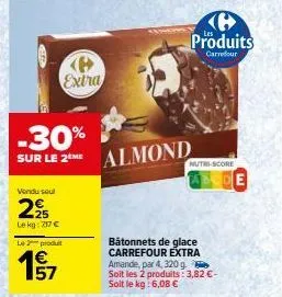 glace carrefour