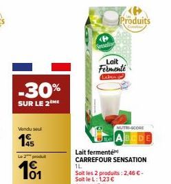 lait Carrefour