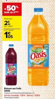 boisson aux fruits Oasis