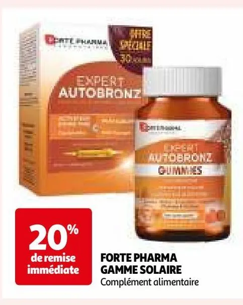  forte pharma gamme solaire