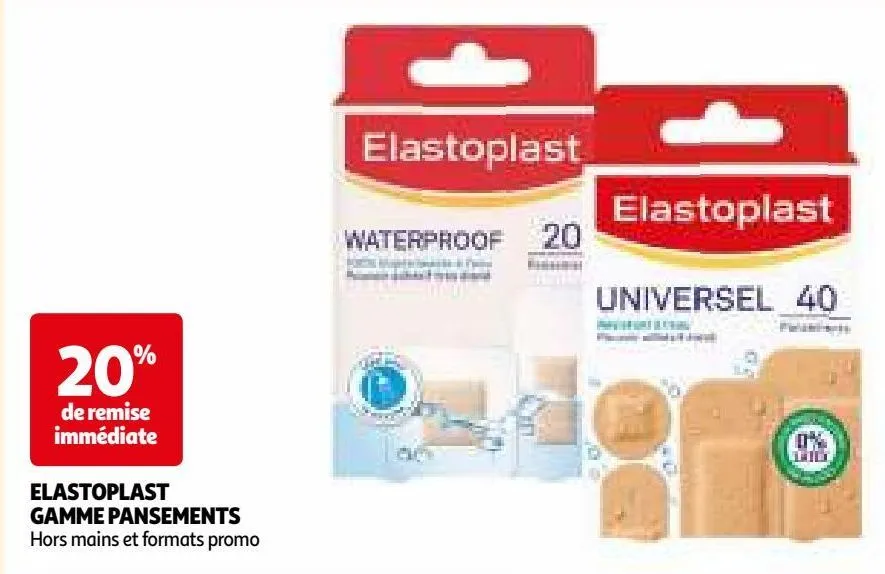 elastoplast gamme pansements