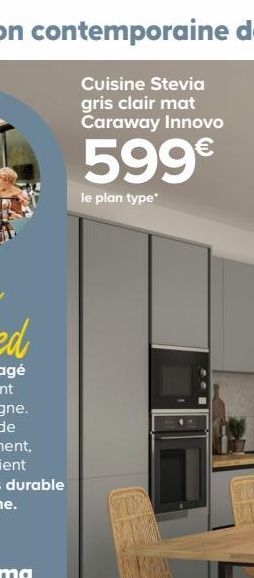 599€  le plan type* 