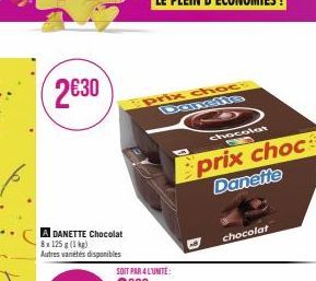 chocolat Danette