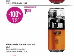 bière Jenlain