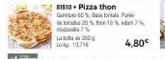 81510 - Pizza thon B-60% Bat  20% 17% 7% 