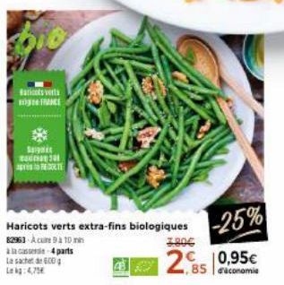 haricots verts 