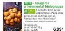 23215-Cougères  a lemmental biologiques  Aschaffer Bien au Tax og France à  pa ba  Fabrica da Aso  6,99€ 