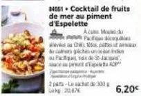 fruits de mer 3m