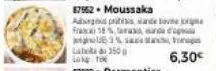 87962. moussaka  ads passande barn  6,30€ 