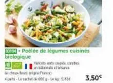 83194) poélée de légumes cuisines biologique  franco  4 pat-00-00 583  scat  s 