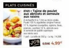 plats cuisinés 