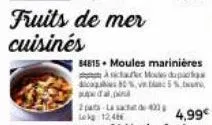 fruits de mer  34815+ moules marinières  aschauer modules 80%, v  pap  2-lac 403 4,99€ 