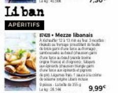 Liban  APERITIFS  87428 Mezze libanais Aduer 123 13 brac  rappr  de brick gadu lac autora santa auto  dune lice auto og Franca dogno  ange  d'une lace aux piano pism  de piques Pas  do  e joga La  -La