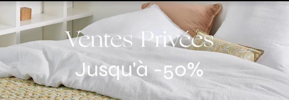 Ventes Privées Jusqu'à -50%  