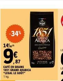 café en grains 