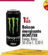 boisson énergétique Monster