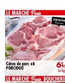 côtes de porc 