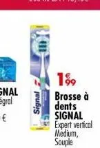brosse à dents signal