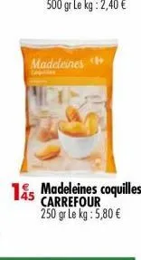 madeleines 