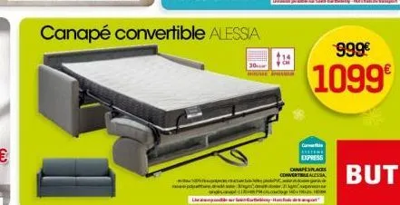 canapé convertible alessia  mousse pe  hydra todítk maskápuru ve v ore, va gan, dan danas, 21 kgjeć page 14  ng  express canapeyplaces convertible alessa  lady-hodeport"  999€  1099€  but 