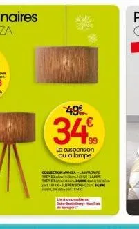 49€  34⁰  la suspension ou la lampe  collection manza tremid  theid an 181420-suspension 218  (11)  lam  l 