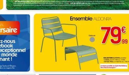 Exten  Ensemble ALDONRA  tour du moment, 2  €  799  COLLECTION ALDONA CHASE6271 MO17 POSE PELS 195 rorSao TeTalkiny 