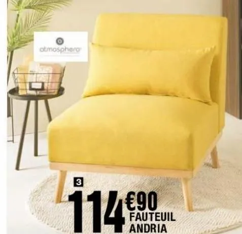 fauteuil andria