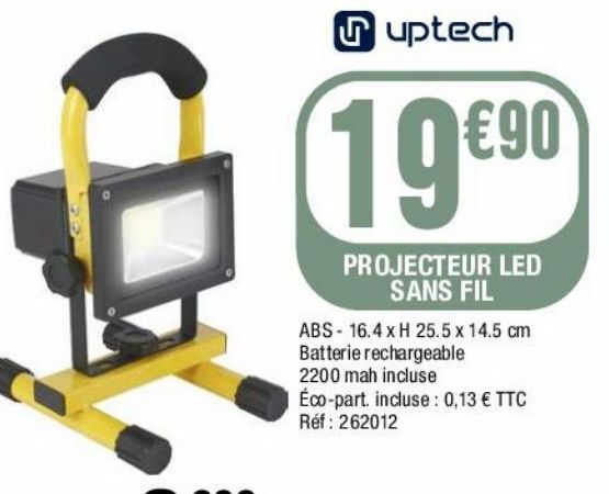 projecteur led sans fil