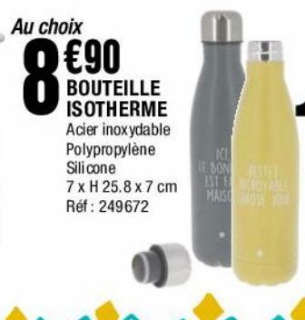 Bouteille Isotherme