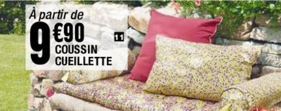 coussin cueillette