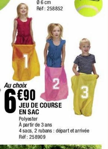 Jeu de course en sac